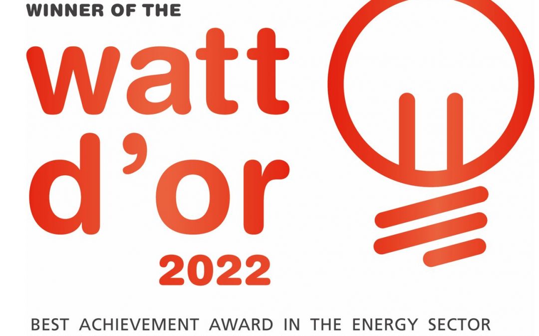 PYREG获得了瑞士联邦能源办公室颁发的著名的瓦特金奖。