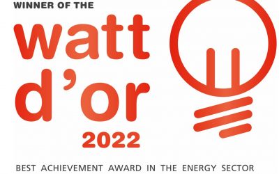 PYREG赢得了瑞士联邦能源局颁发的著名的瓦特奖。